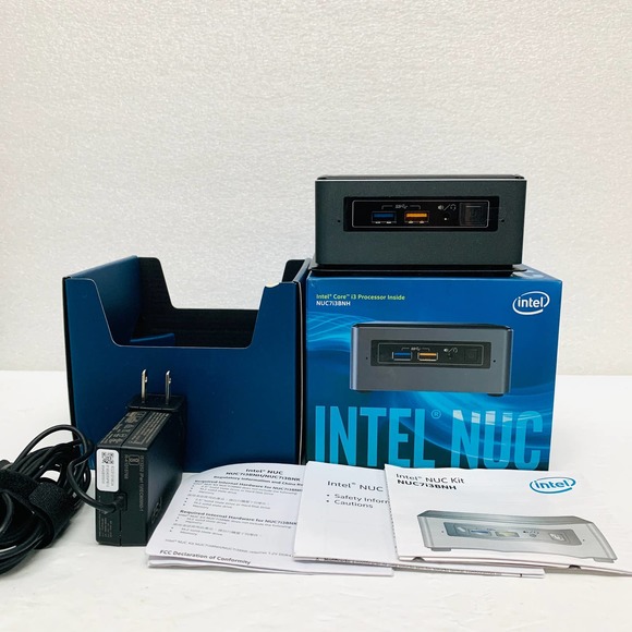 Intel NUC Mini PC NUC7i3BNH Core i3 2.40GHz 8Gb Ram 240Gb SSD Windows 10 - Picture 10 of 10